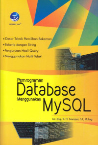 Pemrograman Database Menggunakan MySQL